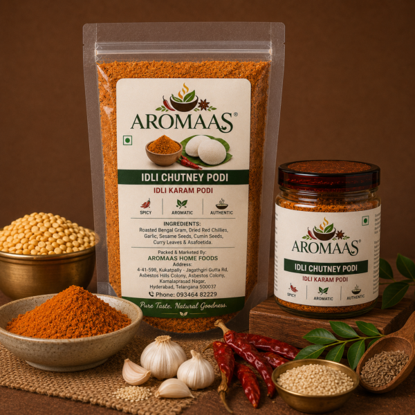 idlykaram-podi Idli Chutney Podi
